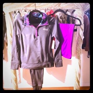 FILA Jogging Suit - 3 Piece Set